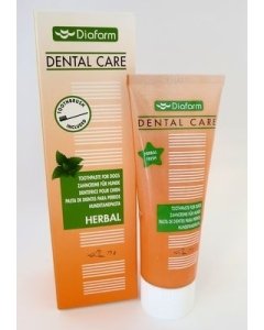 Diafarm hambapasta koertele Herbal + hambahari / 75g