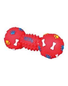 Mänguasi koertele Hantel, vinüül, 19 cm juhuslik värv