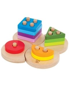 HAPE Toys geomeetrilised kujundid / 14tk