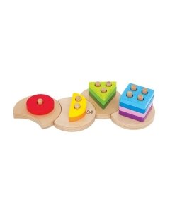 HAPE Toys geomeetrilised kujundid / 14tk
