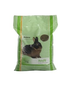 HASFIT PRIMA on kvaliteetne granuleeritud täissööt küülikutele igapäevaseks söötmiseks.