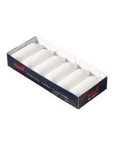 Laternküünal 36x90 / 12h / valge / 6tk / LM