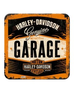 Retro klaasialus / Harley-Davidson Garage / 1tk /LM