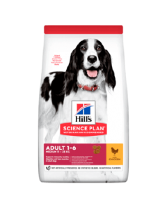 Hill´s koera täissööt keskmist tõugu / kana / 14kg