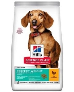 Hill´s koera täissööt Perfect Weight / Small-Mini / kana / 1,5kg