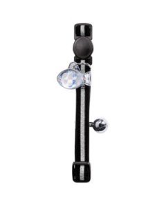 Hunter Silver Velvet kaelarihm kassile