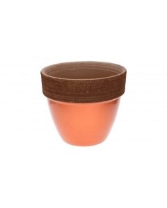 Istutuspott Metallizzato Palladio / 25cm / oranž