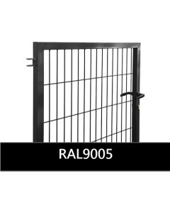 Jalgvärav STRONG laiusega 1m RAL9005 must