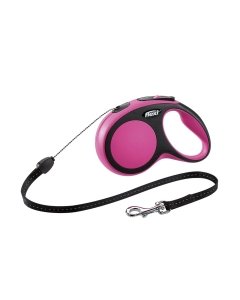 Flexi jalutusrihm New Comfort cord S / roosa / 8m