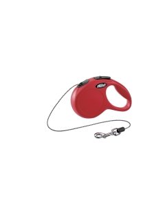 Flexi jalutusrihm New Classic cord XS, punane / 3m