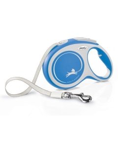 Flexi jalutusrihm New Comfort tape L, sinine / 8m