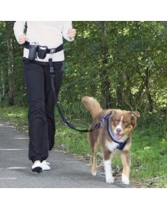 Jalutusrihm "Hands Free Leash" (Vöökott + rihm)