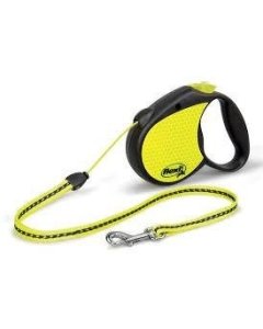 Flexi jalutusrihm Neon Reflect S cord / 5m