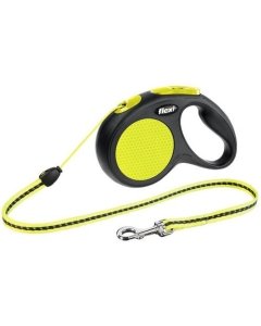Flexi jalutusrihm New Classic Neon cord S / 5m