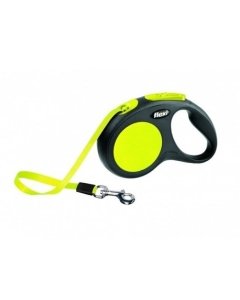 Flexi jalutusrihm New Classic Neon tape S / 5m