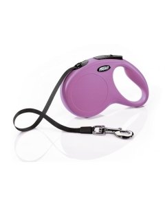 Flexi jalutusrihm New Classic tape M / roosa / 5m