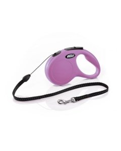 Flexi jalutusrihm New Classic cord S / roosa / 5m