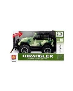 Jeep 1:16 häälte ja tulega