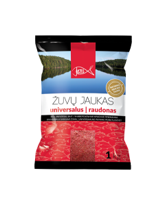 Kalade peibutussööt universaalne / punane / 1kg