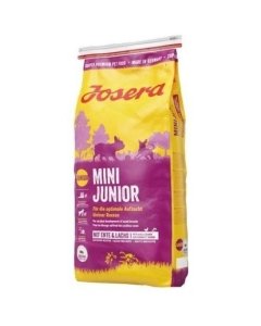 Josera MiniJunior koeratoit väikest kasvu koertele / 15kg