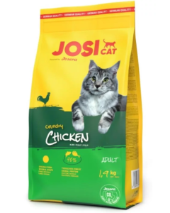 Josera JosiCat Crunchy Poultry täistoit täiskasvanud kassidele / 1,9kg