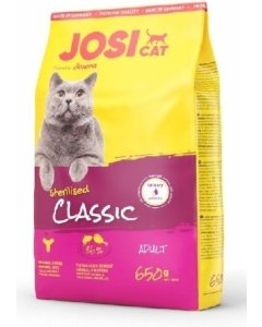 Josera JosiCat Sterelised Classic adult kuivtoit / 650g