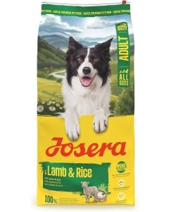 Josera Lamb & Rice kuivtoit lambaliha ja riisiga koertele / 12,5 kg