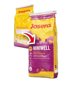 Josera koeratoit Miniwell  väikestele koeratõugudele / 15kg
