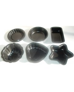 Küpsetusvormide komplekt / 6tk