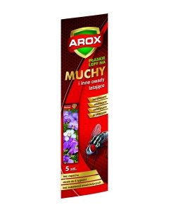 Kärbsepaber Arox lillemustriga 5tk/pakis