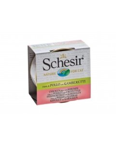 Schesir kassitoit Cat kanafilee ja krevettidega / 70g