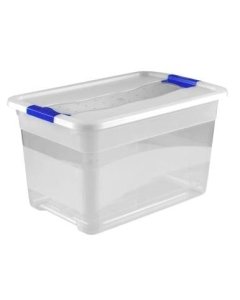 Karp Crystal-box kaanega 52l / valge