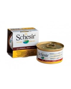 Schesir kassitoit Cat kanafilee ja riisiga / 85g