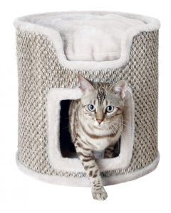 Kassimaja Ria kassitorn 37cm helehall