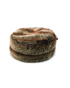 Beeztees DBL kassipesa Puff karvane, pruun / 45x45x20cm
