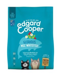 Edgard Cooper kassi täissööt, valge kala / 300g