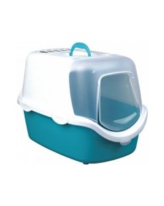 Kassitualett Vico Easy Clean / 40x40x56cm / valge-türkiis 