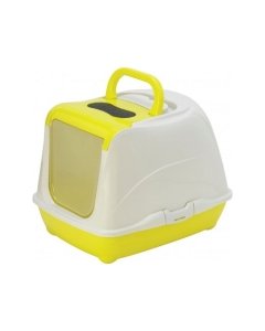 Kassitualett Flip Cat 50x39x38cm Lemon