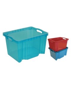 Kast Multi M / 13,5l / 35x27x21cm / läbipaistev sinine