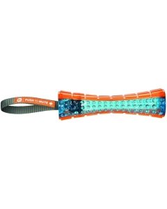 Mänguasi koertele Kepp köiega, termoplast kummist 20cm/35cm oranž/sinine