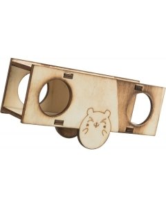 Puust kiigelaud hiirtele / 5x7,5x17cmv