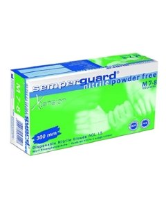 Kindad nitriil Xtension sinine pikem varrukas S Semperguard / 100tk/pk