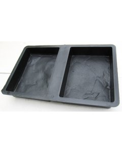 Plastvorm 2 kivile Kivimuster / 19,5x14x4cm