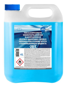 Klaasipesuvedelik -20°C etanooli baasil / 4l