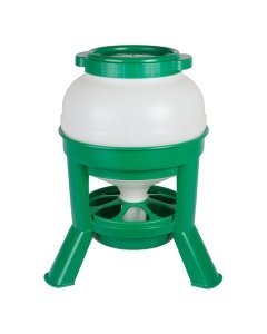 Kodulindude söötur plastikust / roheline / 30l