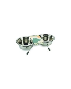Beeztees koera kauss 2in1 Lumara, hall / 16cm 