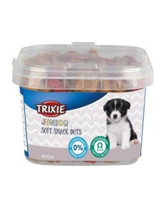 Koera maius Soft Snack Junior Dots / 140g / kana ja lõhega