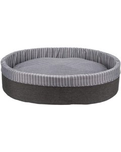 Koera voodi Finley 85x75 cm, hall/valge