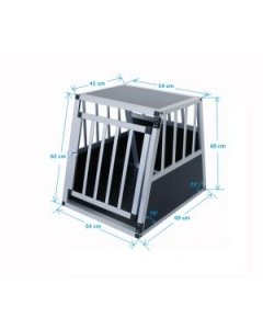Koerapuur autosse alumiiniumist M / 54x69x60cm