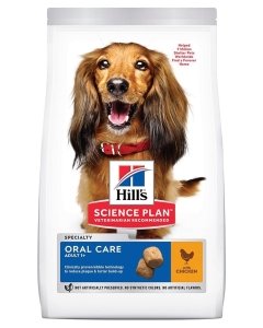 Hill's Science Plan Oral Care koeratoit kanaga keskmisele koerale / 2kg
